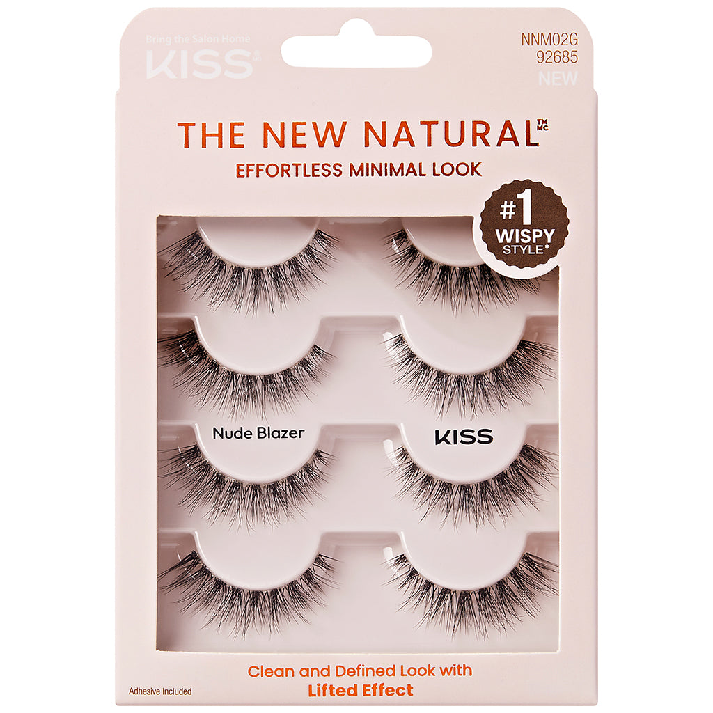 Kiss The New Natural Lashes Multipack Nude Blazer Borderfree