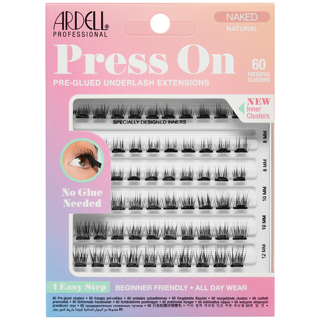 Ardell Press On Pre Glued Underlash Extensions Multipack Naked