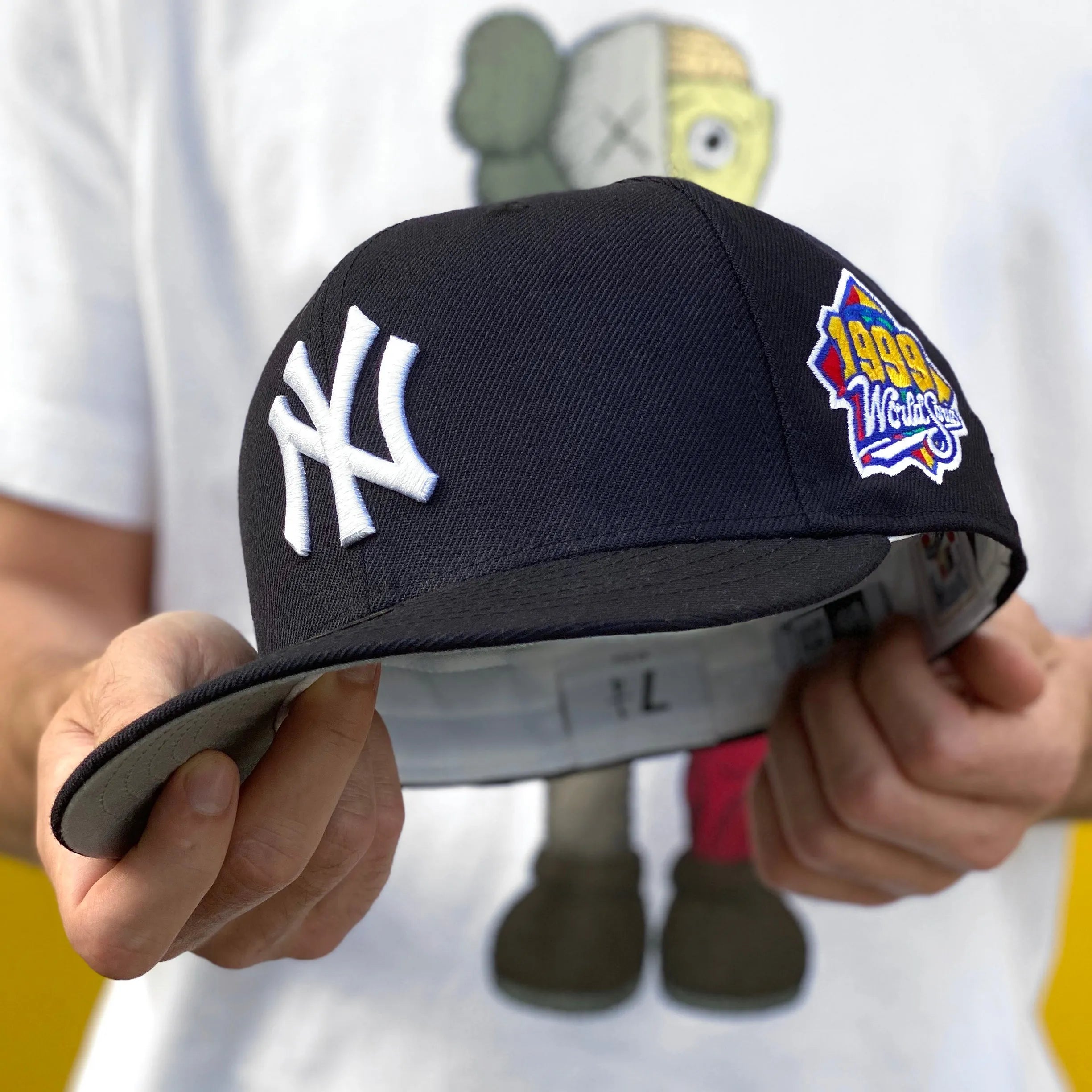 NEW ERA 59FIFTY MLB NEW YORK YANKEES NAVY GREY UV FITTED CAP Borderfree