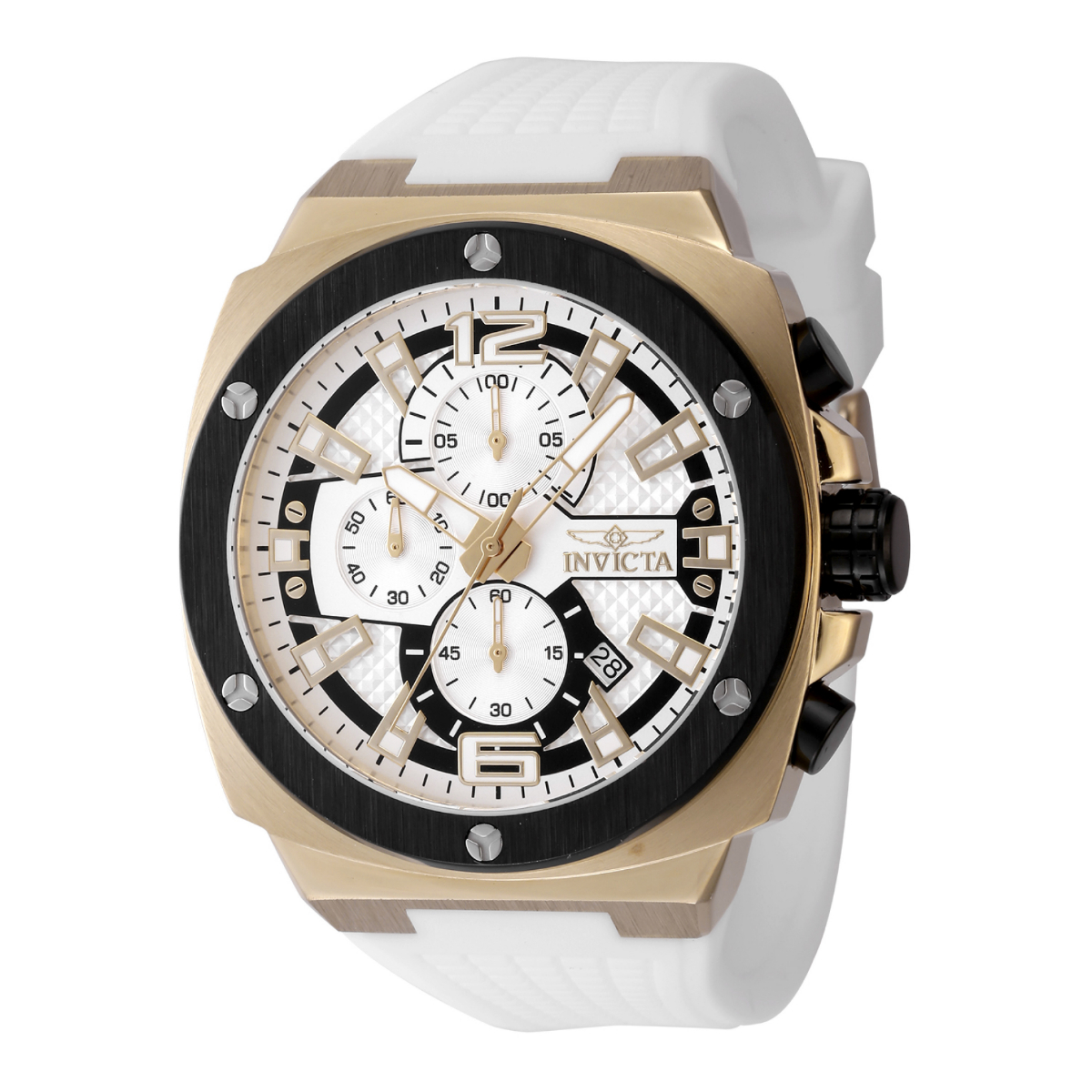 Invicta Racing Turbo Men s Watch 47mm. White 48167 Borderfree