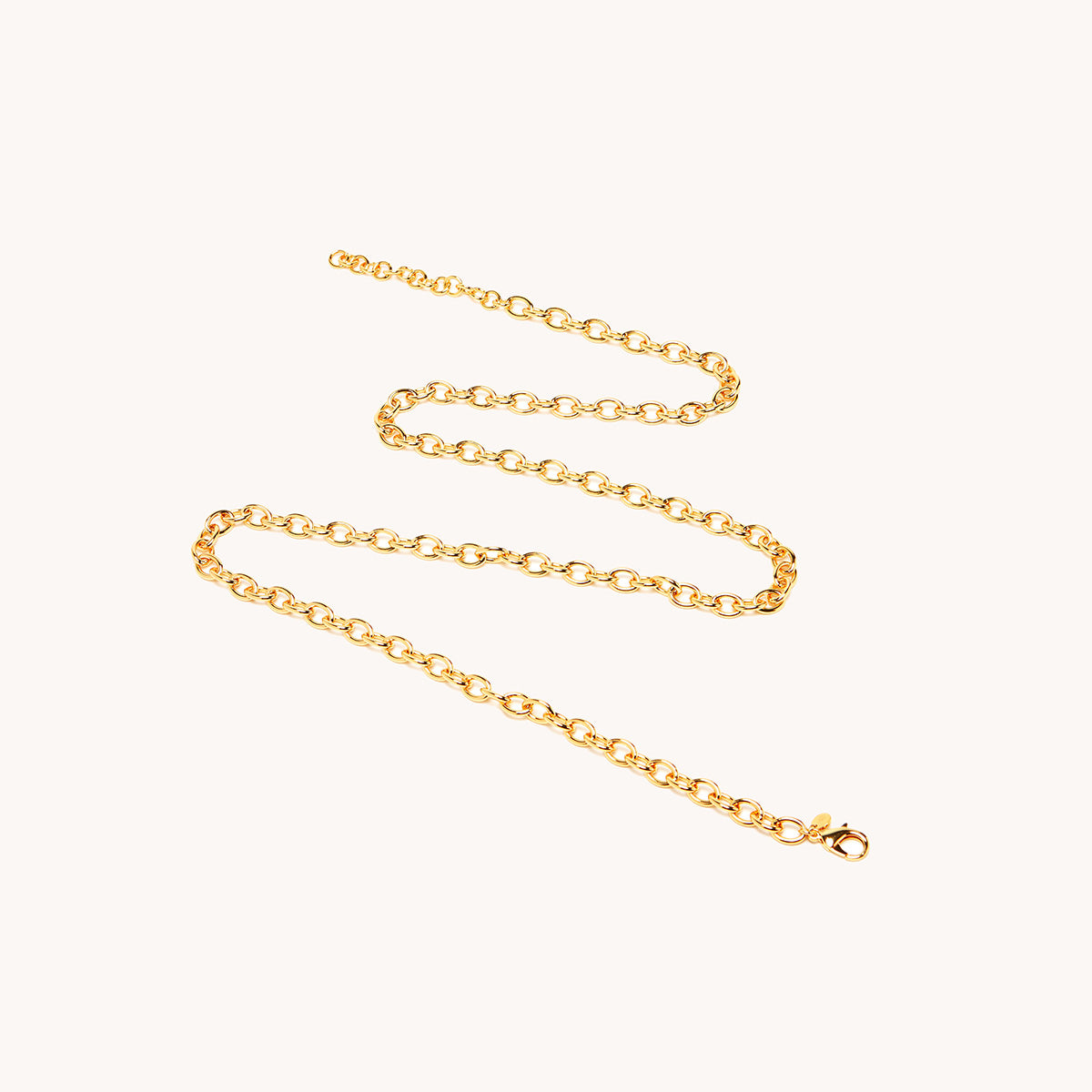 Cable Long Convertible Chain | Plated Brass - Borderfree