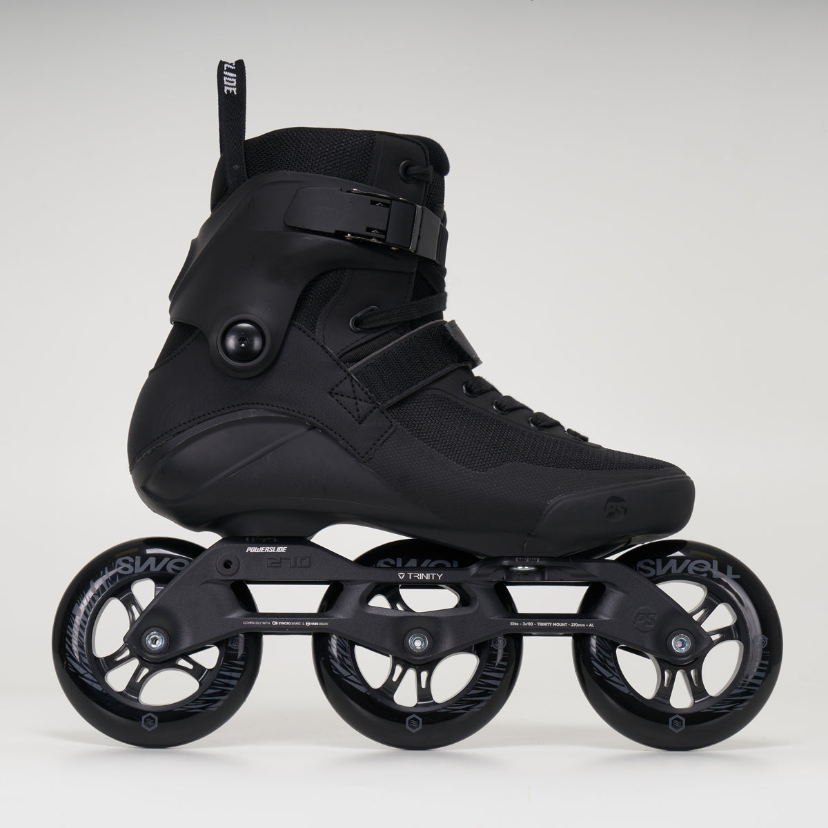 Powerslide Swell 110 Triple Black Inline Skates - Unisex - Borderfree